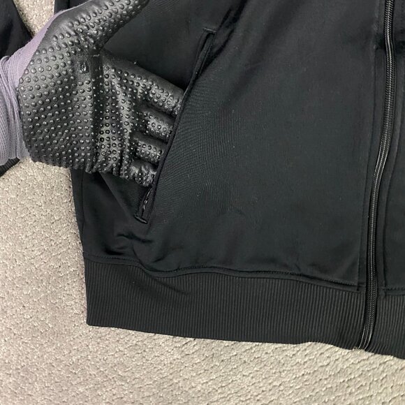 Adidas Track Jackeet Men's Large Black White 3 Stripe Originals Firebird Trefoil - Picture 5 of 12